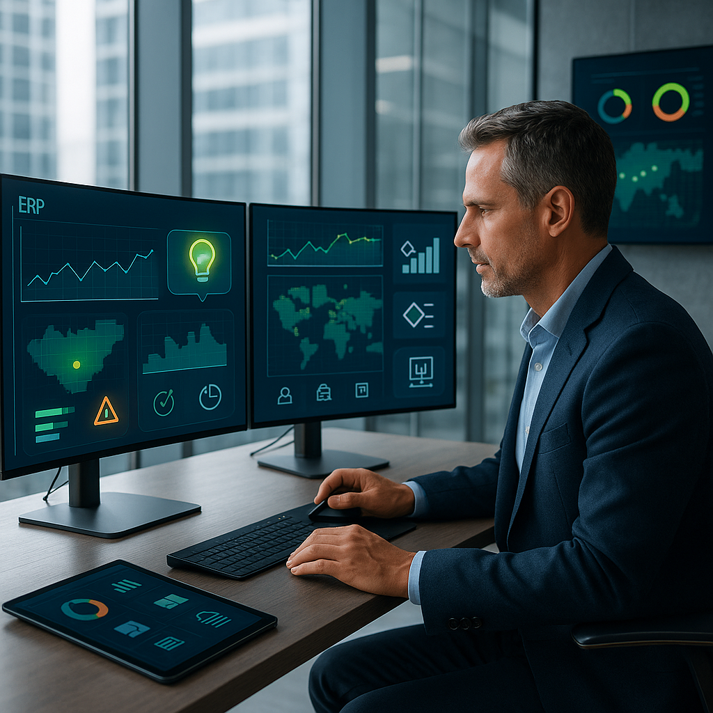 AI and Automation Features in Modern ERP Systems