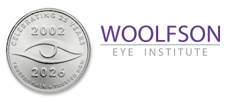woolfson-eye-institute-25-years-logo