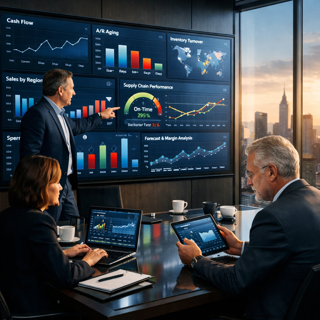 Real-Time ERP Analytics For Decision Making